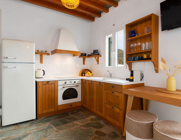 Διαμέρισμα με πλήρως εξοπλισμένη κουζίνα