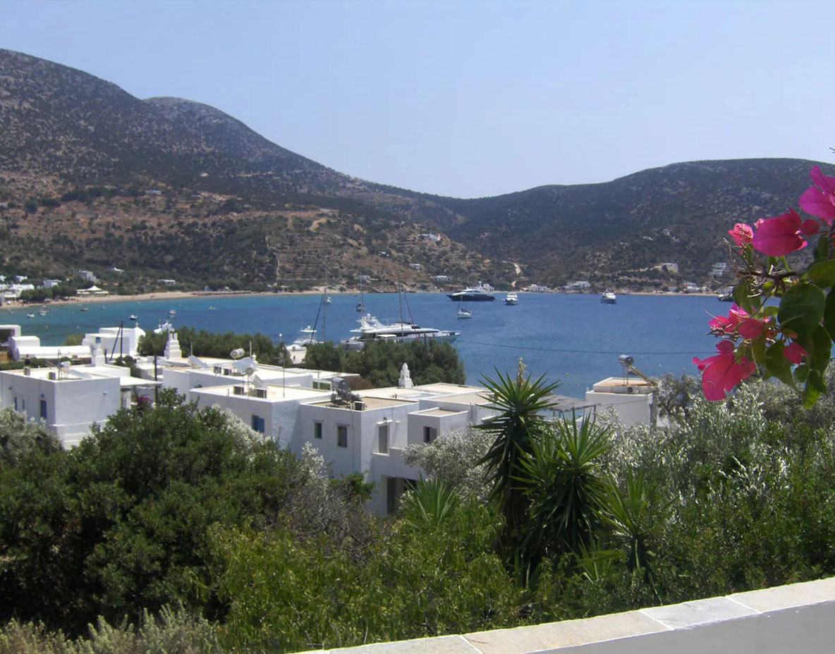 Véranda avec vue sur la mer